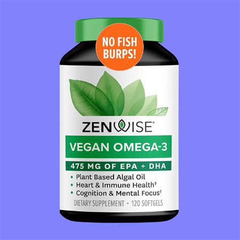 best plant based omega 3 supplements